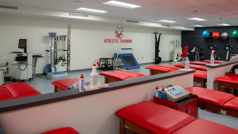 Physios, Recovery & medizinische Betreuung direkt auf dem Campus